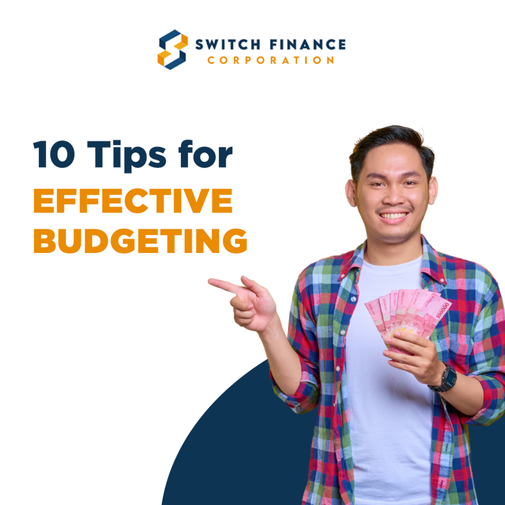 10 Tips for Effective Budgeting