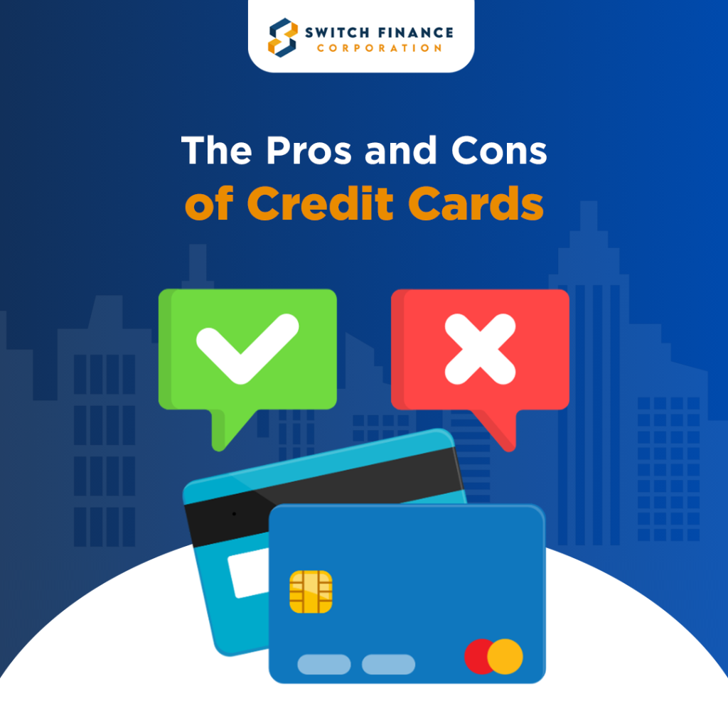 the pros and cons of credit cards