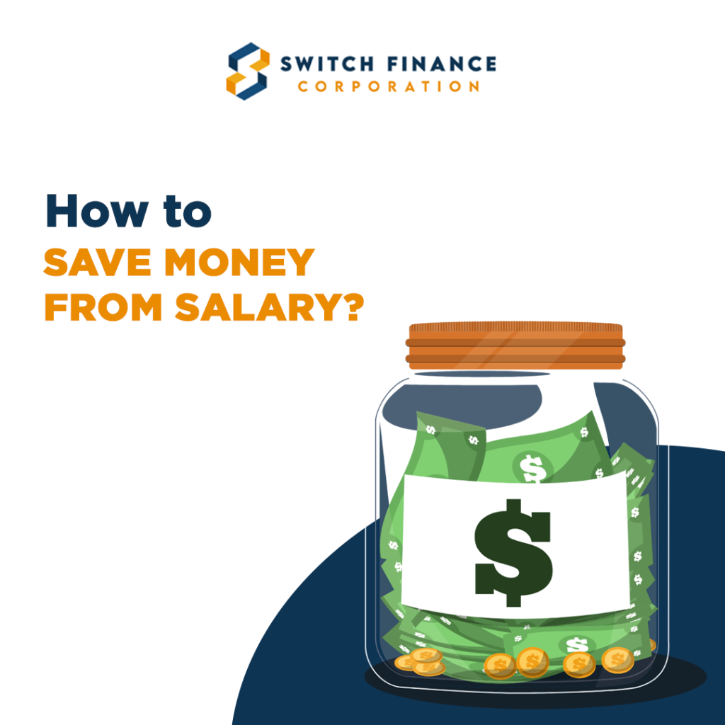 how to save money from salary